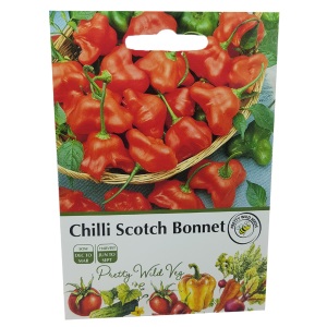 Scotch Bonnet Chilli Pepper Seeds Pictorial packet