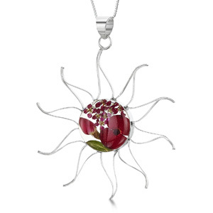 Silver Pendant - Bohemia - Sun