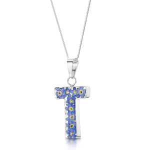 Silver Pendant - Forget-Me-Not - T