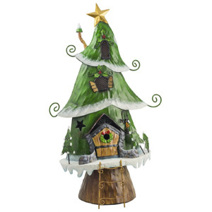 Christmas Tree House (Large) Garden Ornament