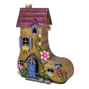 Fairy Boot House Garden Ornament