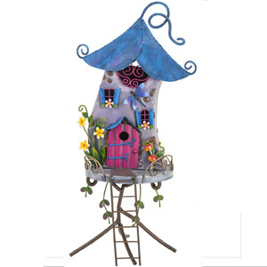 Fairy Fantasy Bluebell House Garden Ornament