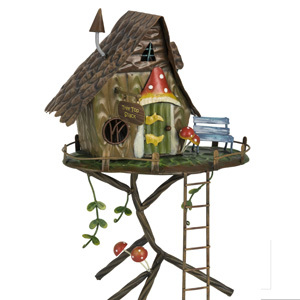 Pixie Tree Top Shack Garden Ornament