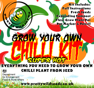 Grow Your Own Chilli Kit Super Hot