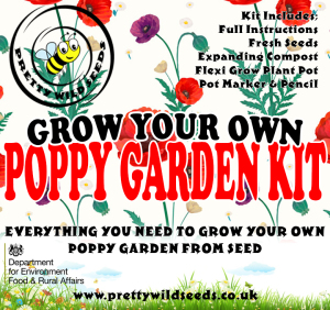 Grow Your Own Poppy Garden Kit
