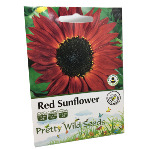 Red Sunflower Seeds In Pictorial Packets