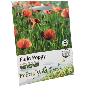 Field Poppy Seeds In Pictorial Packets Wholesale