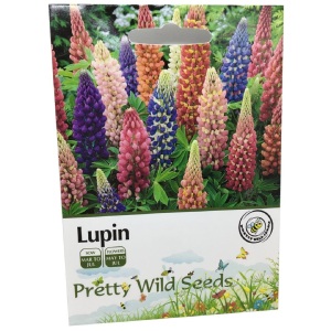 Lupin Russel Mix Seeds In Pictorial Packets