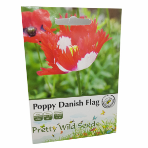 Danish Flag  Victoria Cross Poppy Seeds In Pictorial Packet