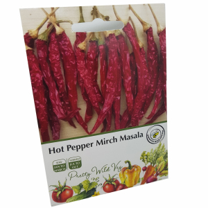 Mirch Masala Hot Pepper Seeds in Pictorial Packet