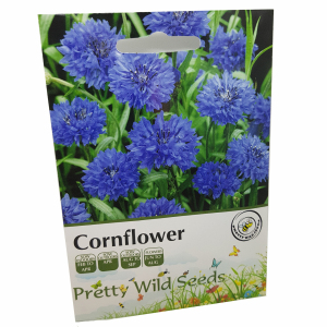 Cornflower Seeds in Pictorial Packet