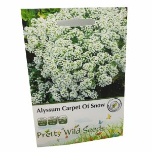 Alyssum Carpet of Snow Seeds in Pictorial Packet