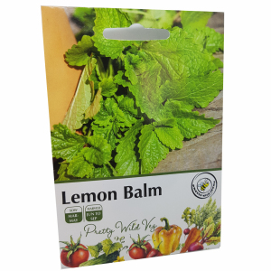 Lemon Balm Herb Seeds in Pictorial Packet
