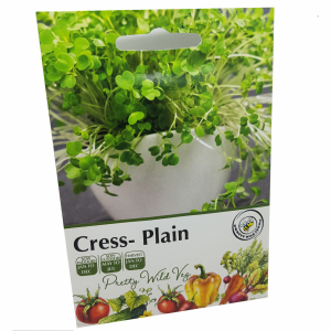 Plain Cress Seeds in Pictorial Packet