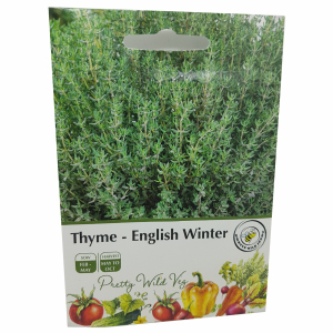 Thyme English Winter Herb Seeds in Pictorial Packet