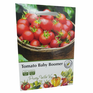 Tomato Baby Boomer F1 Seeds in Pictorial Packet