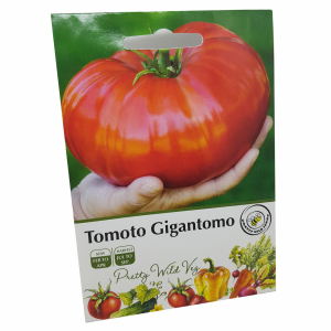 Tomato Gigantomo F1 Seeds in Pictorial Packet