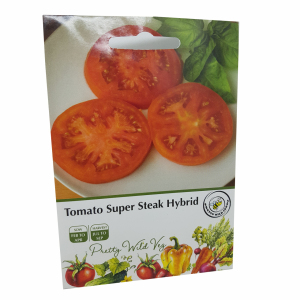 Tomato Super Steak F1 Hybrid Seeds in Pictorial Packet