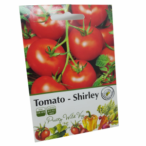 Tomato Shirley F1 Seeds in Pictorial Packet