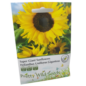 Super Giant Sunflower Seeds in Pictorial Packet
