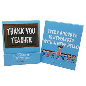 Thank You Teacher Forget-Me-Not Seedsticks