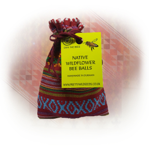 BeeBalls in Hippy Boho XOXO Cotton Pouch
