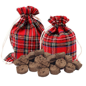 BeeBalls in Scottish Tartan Cotton Pouch