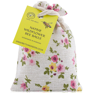 Bee Bombs BeeBalls in Floral Cotton Pouch