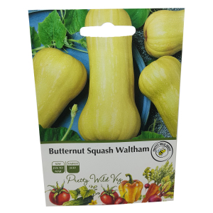 Butternut Squash Waltham Seeds in Pictorial Packet