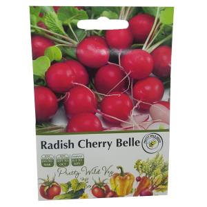 Radish Cherry Belle Seeds in Pictorial Packet