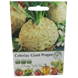 Celeriac Giant Prague Seeds in Pictorial Packet