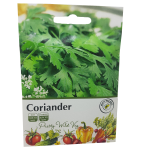 Coriander Herb Seeds in Pictorial Packet