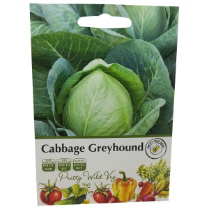 Cabbage Greyhound Seeds in Pictorial Packet