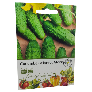 Cucumber Marketmore Seeds in Pictorial Packet