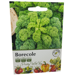 Borecole Curly Kale Seeds in Pictorial Packet