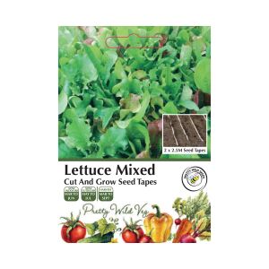 Seed Tapes 2.5m x 2 Lettuce Cut n Grow 5m in total