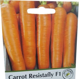 Carrot Resistafly F1 Seeds in Pictorial Packet