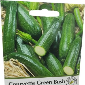 Courgette Green Bush in a Pictorial Packet
